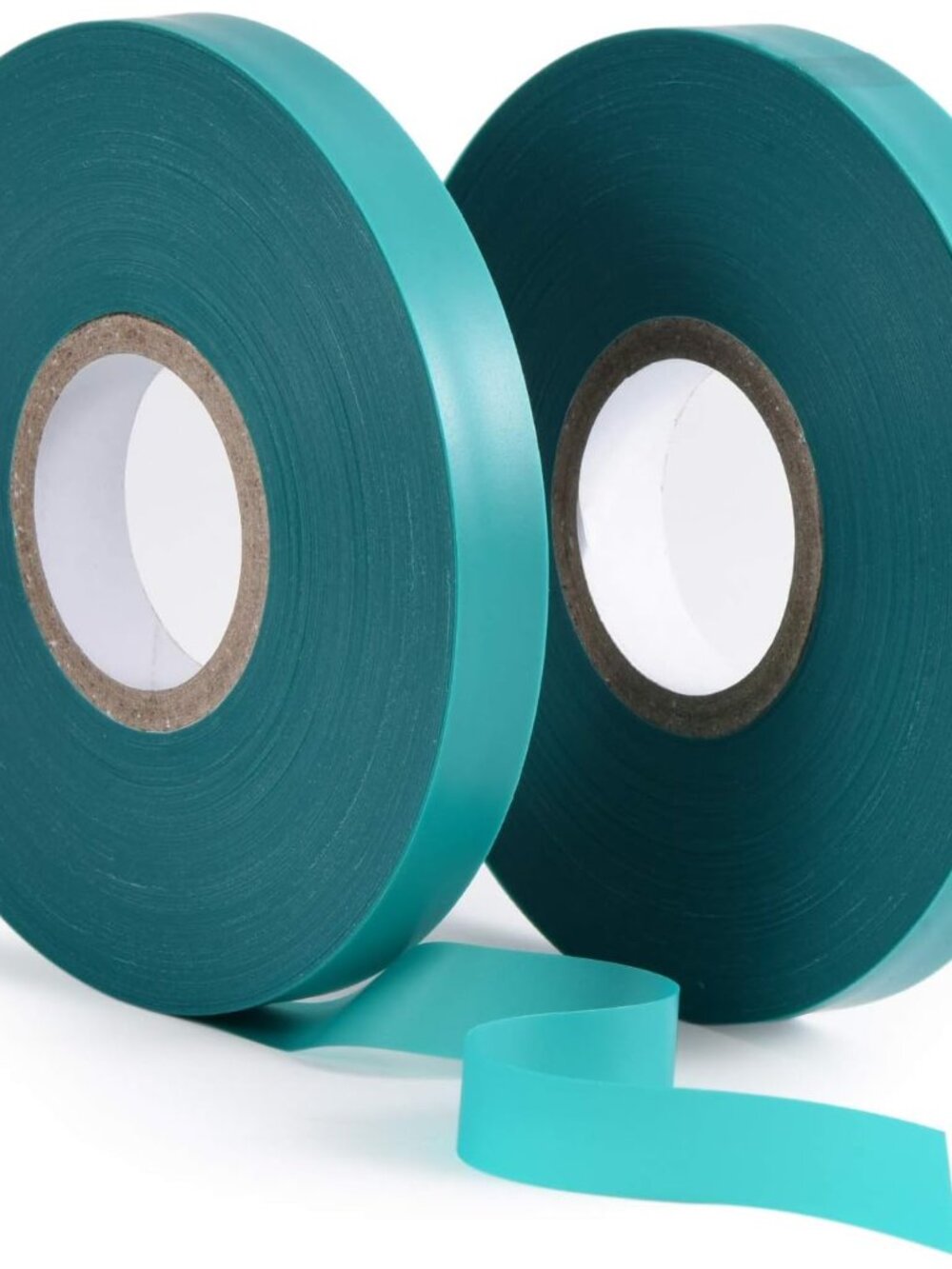 2 Pcs 150 Feet x 1/2" Wide Stretch Tie Tape Green Plant Garden Tie, Garden Vinyl